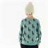 Picture of Deer - M - French Terry - Trellis Blauw