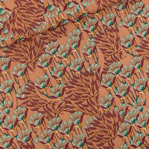 Picture of Gilly Flowers - M - Viscose Rayon - Zonnebrandbruin