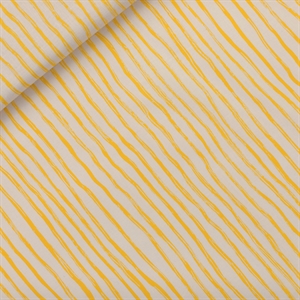 Picture of Wiggly Verticals - Yellow - M - Cotton - Papyrus Crème